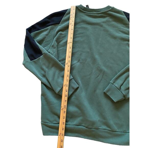 Adidas Future Icon Embroidered Badge of Sport Crewneck Men's Sweatshirt M - Picture 6 of 9